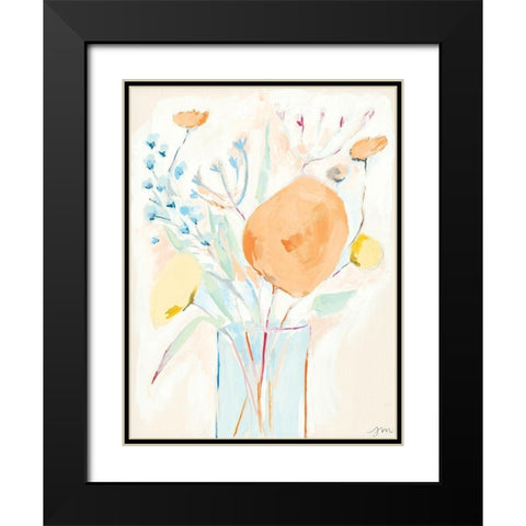 Restful Harmony I Black Modern Wood Framed Art Print with Double Matting by Mingo, Jessica