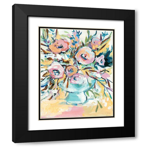 Sunday Brunch Black Modern Wood Framed Art Print with Double Matting by Mingo, Jessica