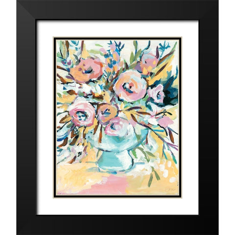 Sunday Brunch Black Modern Wood Framed Art Print with Double Matting by Mingo, Jessica