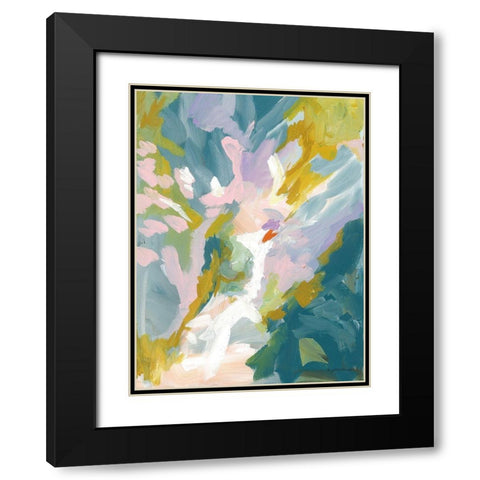 Dark Tropics I Black Modern Wood Framed Art Print with Double Matting by Mingo, Jessica