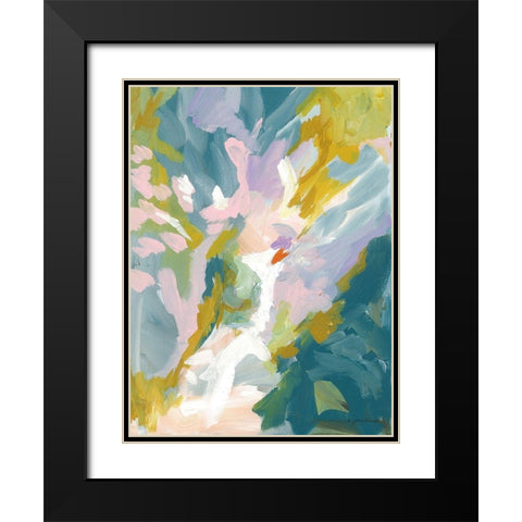 Dark Tropics I Black Modern Wood Framed Art Print with Double Matting by Mingo, Jessica