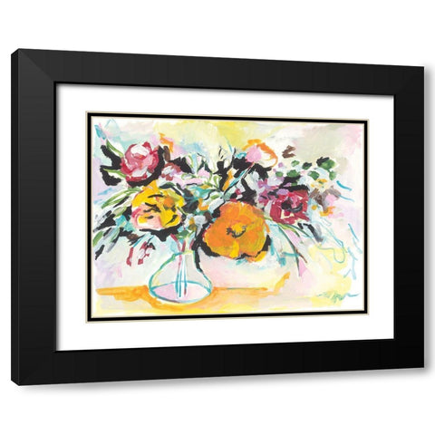 Smile I Black Modern Wood Framed Art Print with Double Matting by Mingo, Jessica