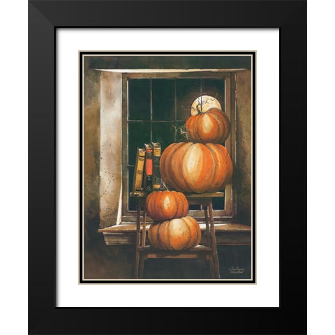 Stacked Black Modern Wood Framed Art Print with Double Matting by Rossini, John