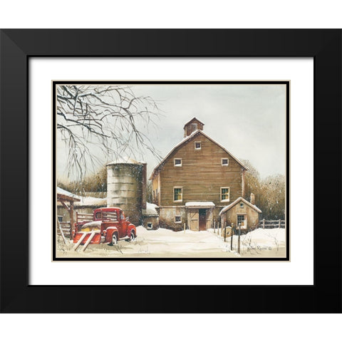 Clearing Out Black Modern Wood Framed Art Print with Double Matting by Rossini, John