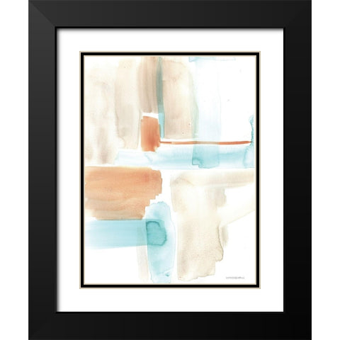 Against Black Modern Wood Framed Art Print with Double Matting by Kamdon Kreations