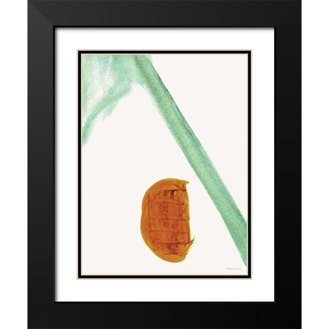 Lay in the Crook of His Arm Black Modern Wood Framed Art Print with Double Matting by Kamdon Kreations