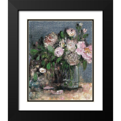 Afternoon Study Black Modern Wood Framed Art Print with Double Matting by Kamdon Kreations