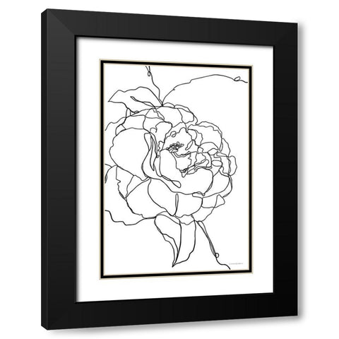 Beauty at Any Angle Black Modern Wood Framed Art Print with Double Matting by Kamdon Kreations