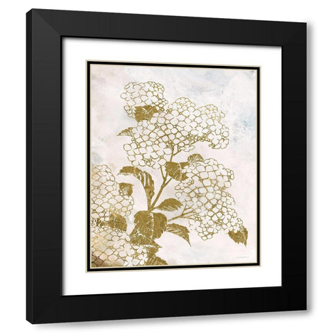 Brass Beauty 1 Black Modern Wood Framed Art Print with Double Matting by Kamdon Kreations