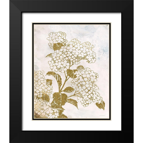 Brass Beauty 1 Black Modern Wood Framed Art Print with Double Matting by Kamdon Kreations