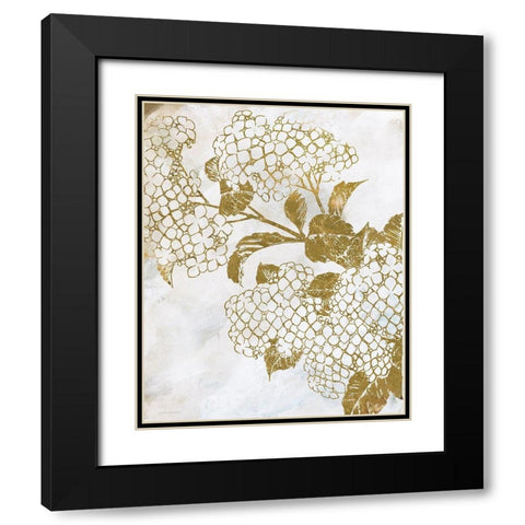 Brass Beauty 2 Black Modern Wood Framed Art Print with Double Matting by Kamdon Kreations
