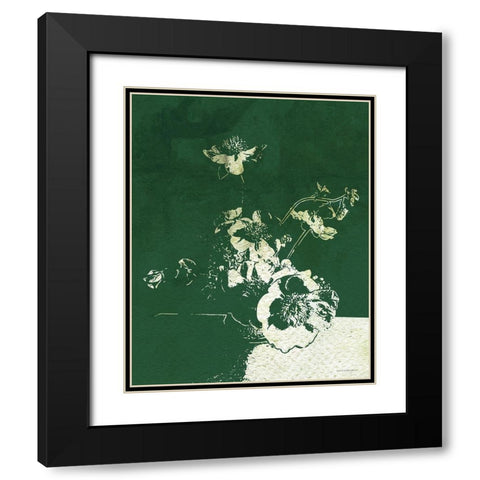 Sweet Glory Black Modern Wood Framed Art Print with Double Matting by Kamdon Kreations