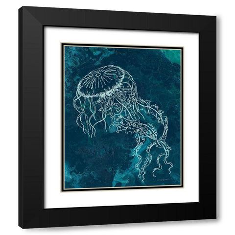 Angelic Breath  I    Black Modern Wood Framed Art Print with Double Matting by Kamdon Kreations