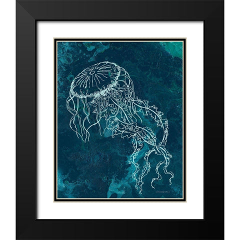 Angelic Breath  I    Black Modern Wood Framed Art Print with Double Matting by Kamdon Kreations