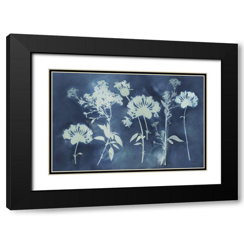 Faint Memories Black Modern Wood Framed Art Print with Double Matting by Kamdon Kreations