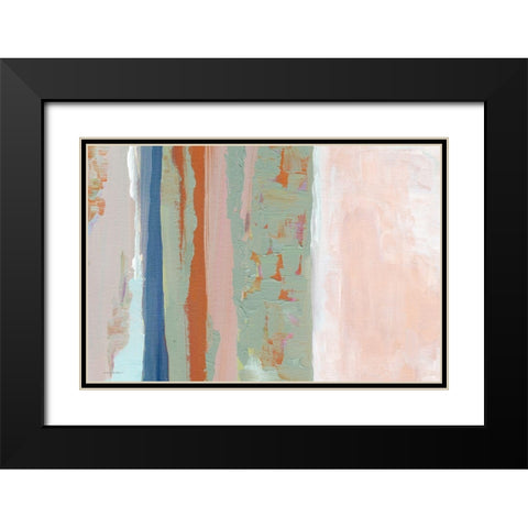 Glimpse of the 90s     Black Modern Wood Framed Art Print with Double Matting by Kamdon Kreations
