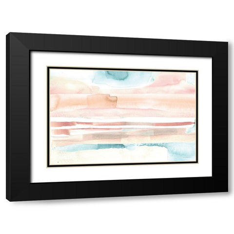 Mirage in the Desert  Black Modern Wood Framed Art Print with Double Matting by Kamdon Kreations