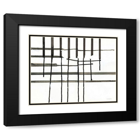 Waffle Brain    Black Modern Wood Framed Art Print with Double Matting by Kamdon Kreations