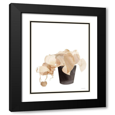Lovin the Dirt Black Modern Wood Framed Art Print with Double Matting by Kamdon Kreations