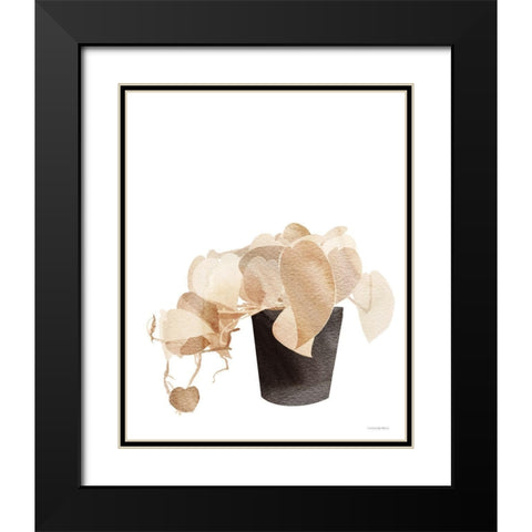 Lovin the Dirt Black Modern Wood Framed Art Print with Double Matting by Kamdon Kreations