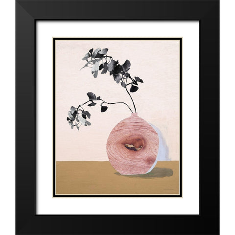 Seeing Life Through Nature Black Modern Wood Framed Art Print with Double Matting by Kamdon Kreations
