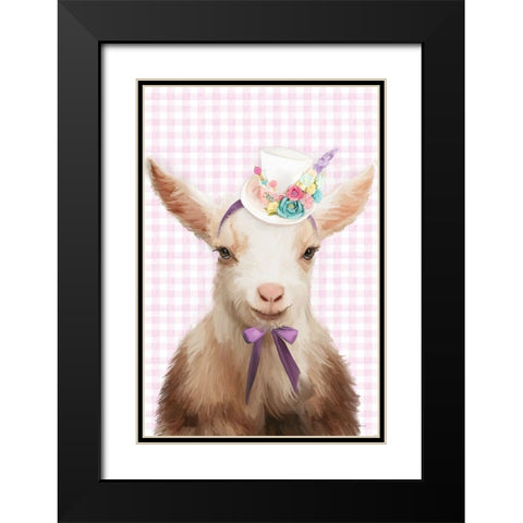 Sweet Kidd Black Modern Wood Framed Art Print with Double Matting by Kamdon Kreations