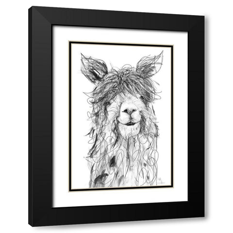 Ill Pack a Pencil 1 Black Modern Wood Framed Art Print with Double Matting by Kamdon Kreations