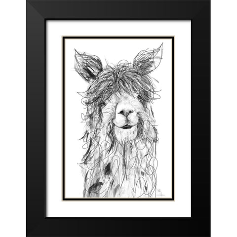 Ill Pack a Pencil 1 Black Modern Wood Framed Art Print with Double Matting by Kamdon Kreations