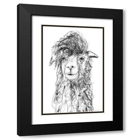 Ill Pack a Pencil 2 Black Modern Wood Framed Art Print with Double Matting by Kamdon Kreations