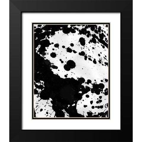 Butterfly Effect I Black Modern Wood Framed Art Print with Double Matting by Kamdon Kreations