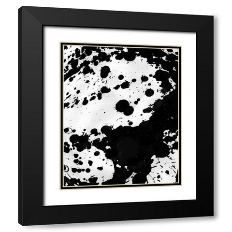 Butterfly Effect II Black Modern Wood Framed Art Print with Double Matting by Kamdon Kreations
