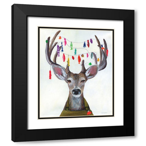My Dear You Look A-Lure-ing Black Modern Wood Framed Art Print with Double Matting by Kamdon Kreations