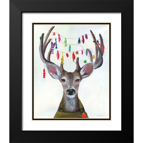 My Dear You Look A-Lure-ing Black Modern Wood Framed Art Print with Double Matting by Kamdon Kreations