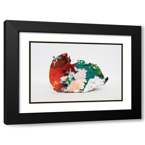 Molded Black Modern Wood Framed Art Print with Double Matting by Kamdon Kreations