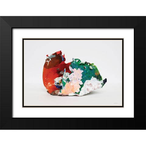 Molded Black Modern Wood Framed Art Print with Double Matting by Kamdon Kreations