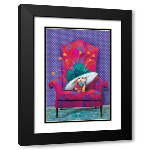 Buttercup    Black Modern Wood Framed Art Print with Double Matting by Kamdon Kreations