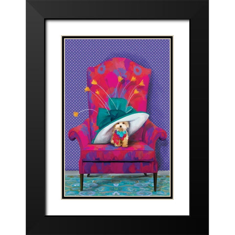 Buttercup    Black Modern Wood Framed Art Print with Double Matting by Kamdon Kreations