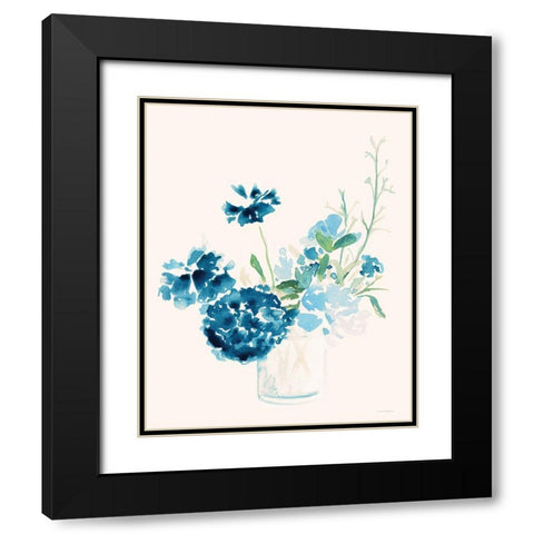 Remembrance Black Modern Wood Framed Art Print with Double Matting by Kamdon Kreations