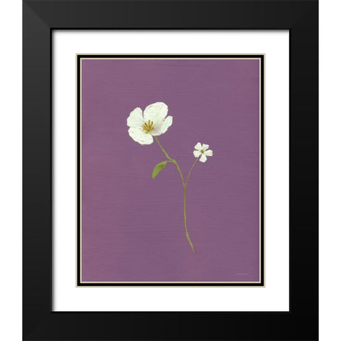 Motherhood Black Modern Wood Framed Art Print with Double Matting by Kamdon Kreations