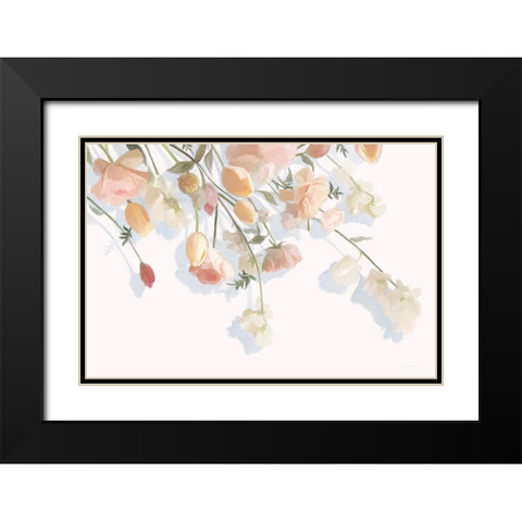 Sweet Afterthoughts Black Modern Wood Framed Art Print with Double Matting by Kamdon Kreations