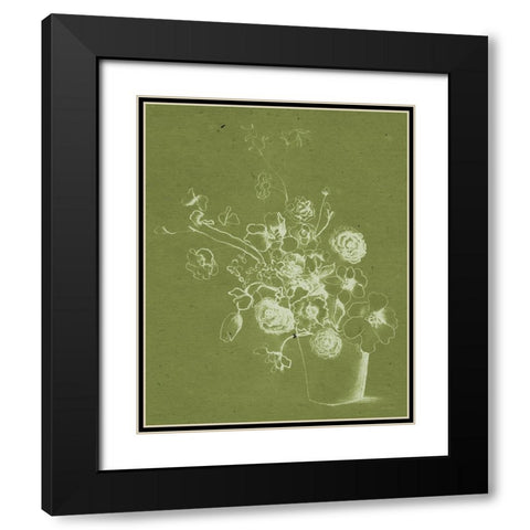 Err on the Side of Simple Black Modern Wood Framed Art Print with Double Matting by Kamdon Kreations