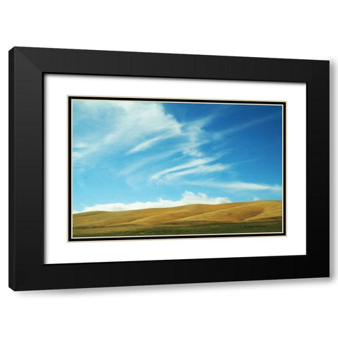 California Sky Black Modern Wood Framed Art Print with Double Matting by Brooks, Kari
