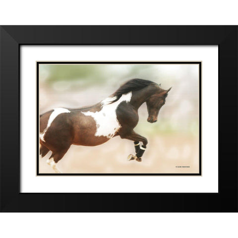 A Wild Kookie Black Modern Wood Framed Art Print with Double Matting by Brooks, Kari