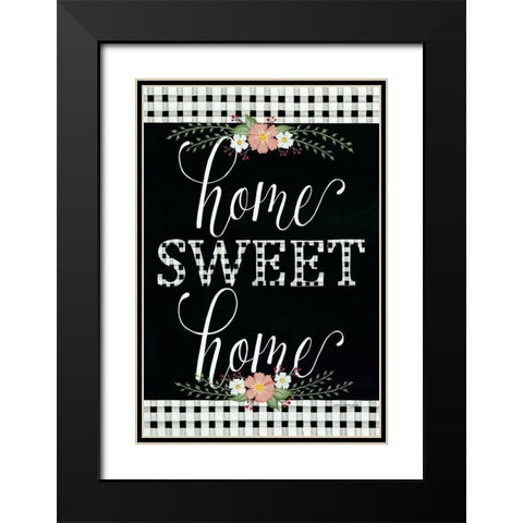 Sweet Cosmos Black Modern Wood Framed Art Print with Double Matting by Kennedy, Lisa