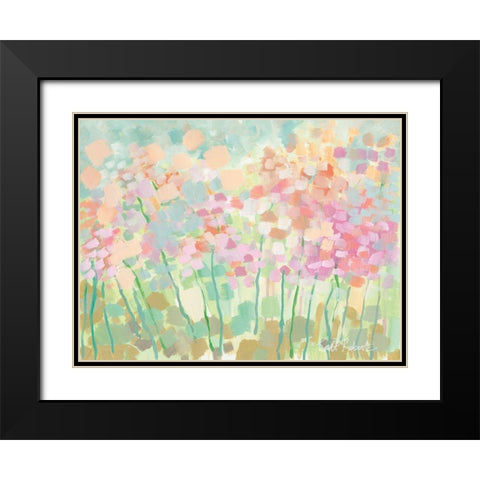 Growing Things II Black Modern Wood Framed Art Print with Double Matting by Roberts, Kait