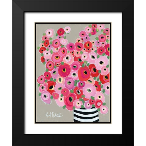 Born to Stand Out Black Modern Wood Framed Art Print with Double Matting by Roberts, Kait