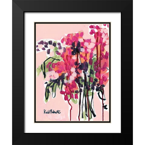 Picked in a Field in Maine Black Modern Wood Framed Art Print with Double Matting by Roberts, Kait