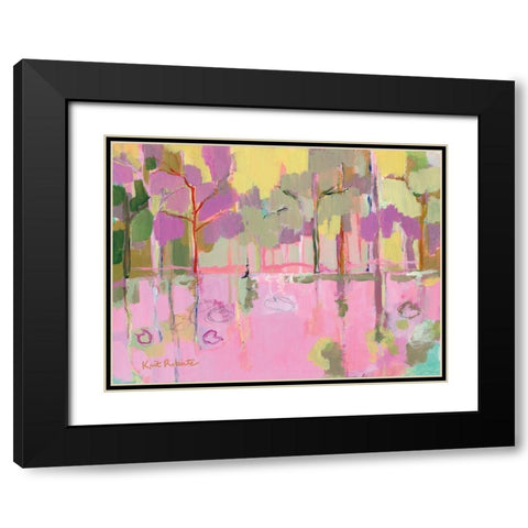 Dont Let the Fading Summer Pass You By Black Modern Wood Framed Art Print with Double Matting by Roberts, Kait