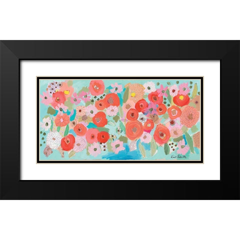 May You Dream of Lovely Things Black Modern Wood Framed Art Print with Double Matting by Roberts, Kait