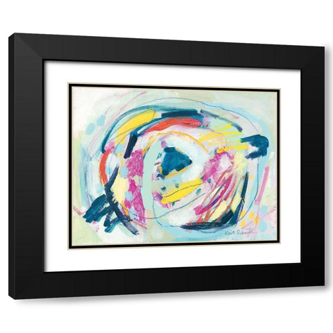 Our Nest Black Modern Wood Framed Art Print with Double Matting by Roberts, Kait